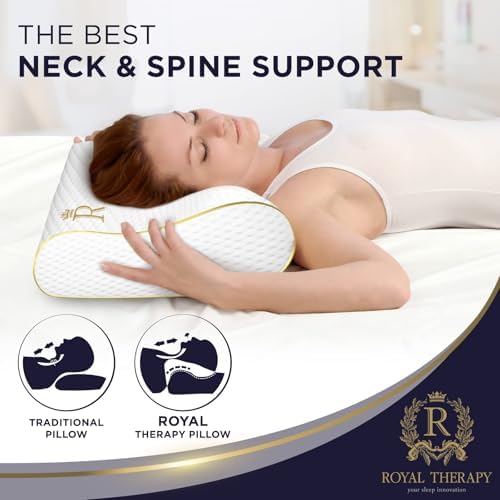 4-Layer King, Contour Pillow, Side Sleeper Pillow, Orthopedic Pillow, Neck Support Pillow, Pillow for Neck Pain, Pillow for Side Sleepers, CertiPUR-US - Image 5