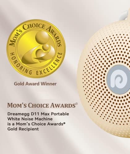 Dreamegg White Noise Machine - Portable Sound Machine for Baby Adult, Features Powerful Battery, 21 Soothing Sound, Noise Canceling for Office,Sound Therapy for Home,Travel, Registry Gift, Light Khaki - Image 2