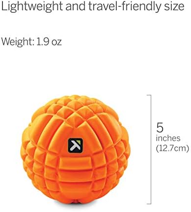 Trigger Point Performance TriggerPoint GRID Ball Foam Massage Ball (5-Inch) , Orange - Image 5