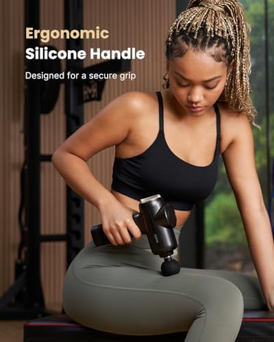 RENPHO Active Evo Massage Gun, Gifts for Men Women Deep Tissue Back Handheld Massage with 8-12mm Amplitude Heavy-Duty, FSA Approved Percussion Professional Muscle Massager Gun for Athtetes HSA - Image 6