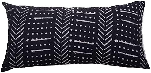 Trade Star Designer Pillow Case for Bedroom 100% Cotton Pillow Cover Indian Lumbar Modern Boho Pillow Case Spring Fall Decor Cushion Cover with Zipper Handcrafted Home Office 12x24 Inches by TradeStar