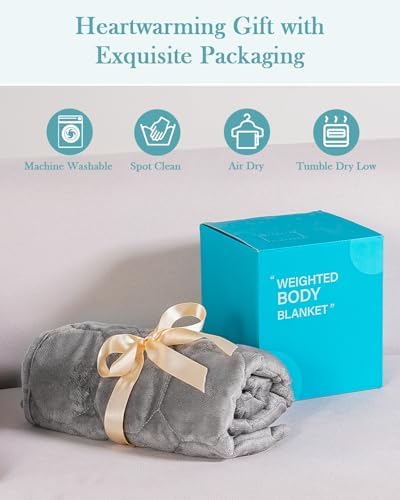Topblan Weighted Lap Blanket Pad 5lbs for Adults, 29 x 24 Small for Travel - Image 5