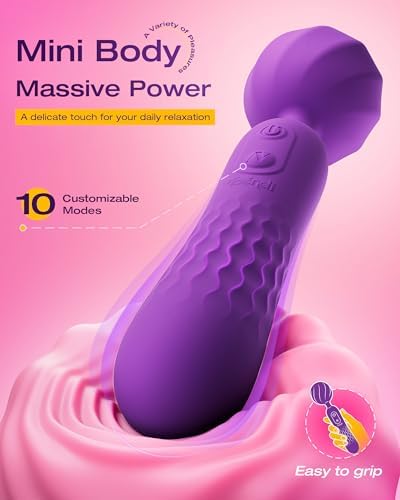 Toendi Dual-Ended Mini Handheld Massager Personal Massagers Woman - Image 4