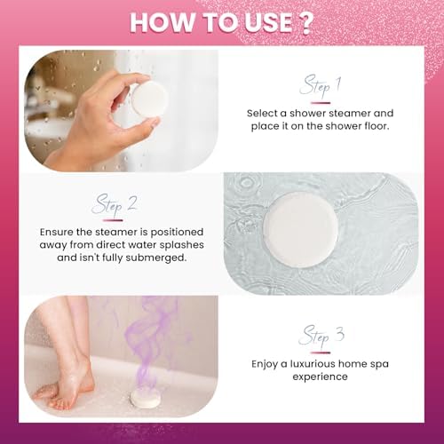 Shower Steamers Aromatherapy 8 Pack - Birthday Gifts for Women Mom Wife, Shower Bombs with Natural Essential Oils for Stress Relief Home Spa Relaxation, Self Care Gift for Women - Image 6