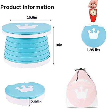 Portable Potty for Toddler,Travel Potty Seat for Toddler,Travel Toilet Kids - Image 2