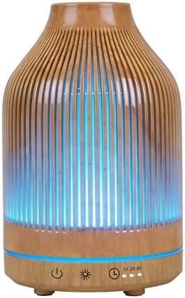 Diffuserlove Essential Oil Diffuser,150ML Small Aroma Humidifier with 1H/2H/4H Timer,Cool Mist & 7 Colors Night Light,Decor Diffuser Ready Gift for Home Office Bedroom by Diffuserlove