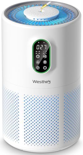 WESTHEY H13 HEPA Air Purifier for Home up to 1650 Sq Ft Washable Pre-Filter by WESTHEY