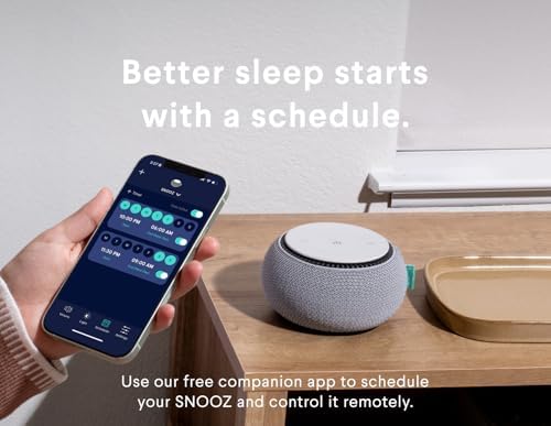 SNOOZ Travel Bundle - Original Cloud Smart White Noise Sound Machine and Travel Case - Image 6