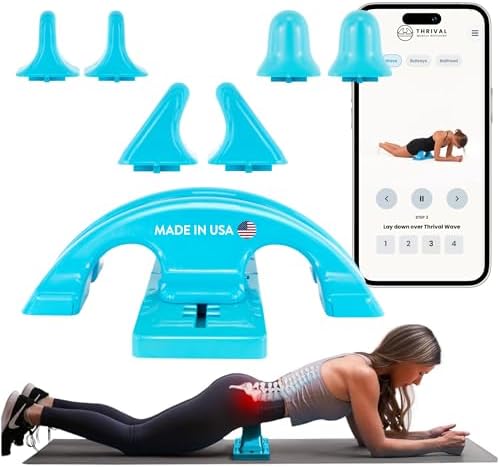 Thrival Relief Pro, Adjustable Psoas Muscle Release Tool, Blue by ThrivalMuscleRecovery