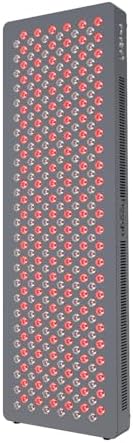 Hooga HG1500 Full Body Red Light Therapy Panel, 300 LEDs, 660nm Red & 850nm Near-Infrared Light, Built-in Timer, Door Hanging Kit by Hooga