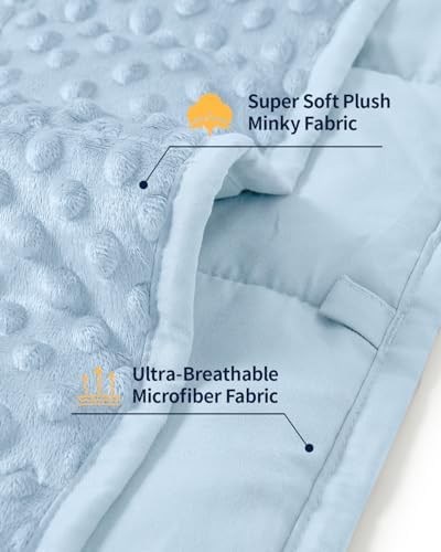 Mr. Sandman Weighted Blanket for Adults, Full Size 15 lbs, 48 x 72 Inches - Image 3