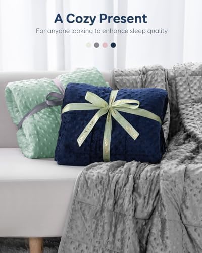 Kivik 20lbs Weighted Blanket for Adults, 60"x80" Queen Size Heavy Blankets - Image 6