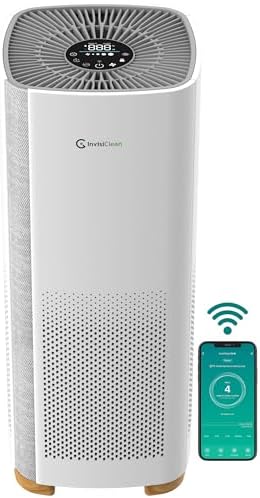 Air Purifiers for Home, Large Room Covers 1500 Ft², H13 Medical Grade True HEPA Air Filter, Ideal for Allergies, Cat, Dog, Pet, Hair, Pollen, Smoke, Dust, Bedroom Air Filter, WiFi, InvisiClean Bella - Image 2