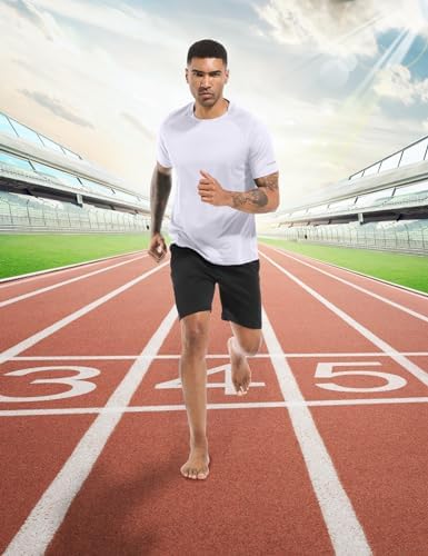 Boyzn 1, 3, 5 or 7 Pack Men's Workout Running Shirts, Dry Fit Moisture Wicking T-Shirt, Gym Athletic Short Sleeve Tee Shirts - Image 3