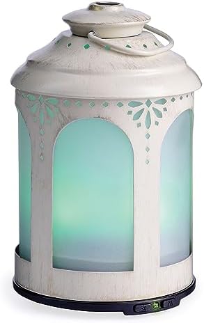 Airome Chelsea Medium Cut-Metal Essential Oil Diffuser|100 mL Humidifying Ultrasonic Aromatherapy Diffuser 8 Colorful LED Lights, Intermittent & Continual Mist, Auto Shut-Off by Airom%C3%A9