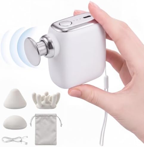 Mini Massage Gun, Pocket Percussion Massager with 3 Speeds by Bsdgeclogy