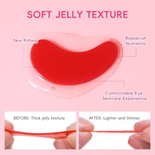 QUIYUM Watermelon Niacinamide Lip & Eye Mask Set, Facial Skincare(12 Packs) - Image 5