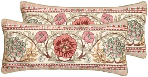 patdrea Designer Velvet Throw Pillow Cover,Set of 2,12"x28"-Kulom C by patdrea