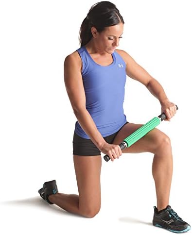 THERABAND Roller Massager +, Muscle Roller Stick for Self-Myofascial Release, Deep Tissue Massage Rolling Pin, Trigger Point Release, Muscle Soreness, Best Gift for Runners, Athletes, Crossfit - Image 2