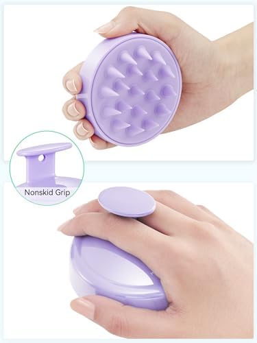 HEETA Scalp Massager Hair Growth Scrubber for Dandruff Removal Hair Care - Image 2