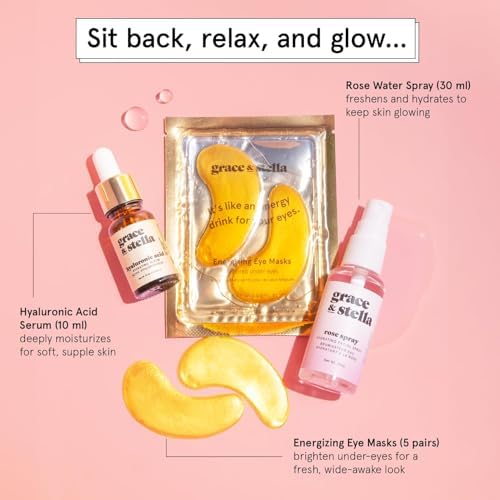 grace & stella Award-Winning Skin Care Set - Gifts for Women - Image 4