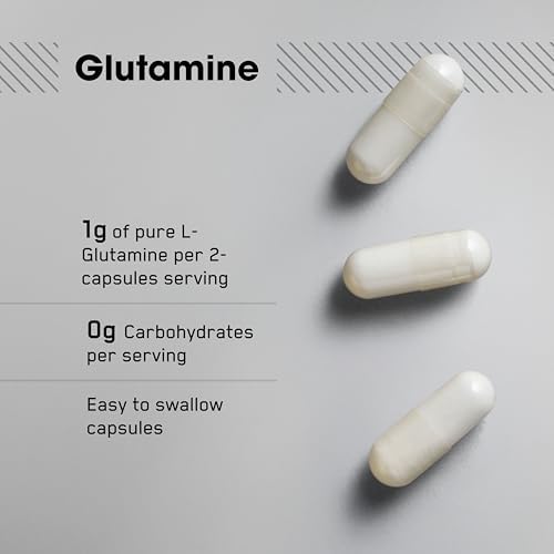 Optimum Nutrition L-Glutamine Muscle Recovery Capsules, 240 Ct - Image 2