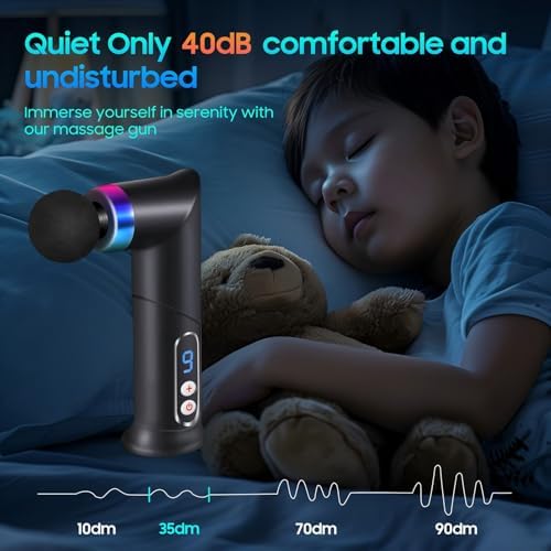 Massage Gun – Mini Massage Gun for Portable Deep Tissue Massage – Quiet Massage Guns for Muscle Relaxation, - Image 5