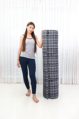 Leewadee Extra Wide Thai Roll Mat 75 x 57 inches Kapok Firm - Image 6