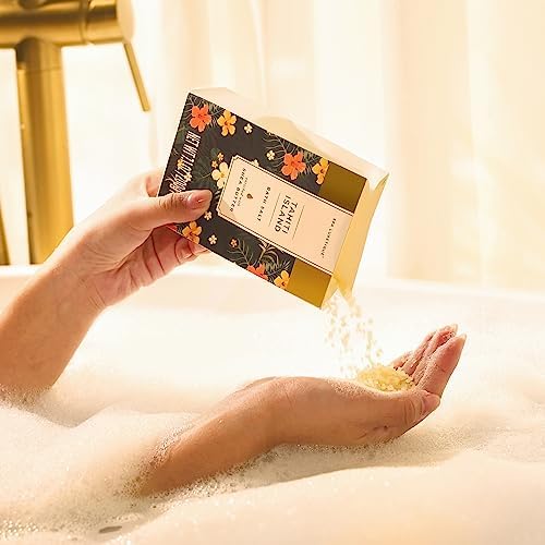 Spa Luxetique Bath Gift Set - 12pcs Spa Gift Basket With Bubble Bath, Bath Bombs, Essential Oil, Body Scrub, Hand Cream - Perfect for Mom's Birthday or Mother's Day - Image 5