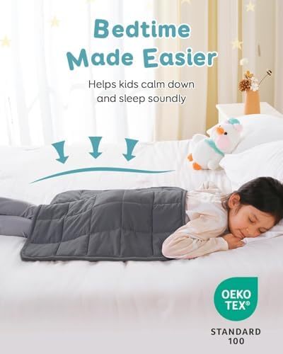 Topblan Weighted Lap Blanket 2 lbs, 19 x 21 Small Size for Summer - Image 2
