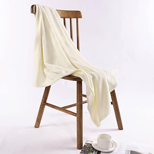 NANPIPER Baby Blankets, Super Soft Fleece Fuzzy Blanket for Toddler, Luxury Cozy Lightweight Microfiber Plush Blanket-Throw Size 30"x40",Ivory White - Image 2