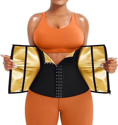TrainingGirl Waist Trainer for Women Working Out Trimmer Sweat Belly Band by TrainingGirl