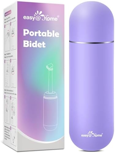 easy@Home Portable Bidet for Travel - Peri Bottle for Postpartum Care by EasyHome