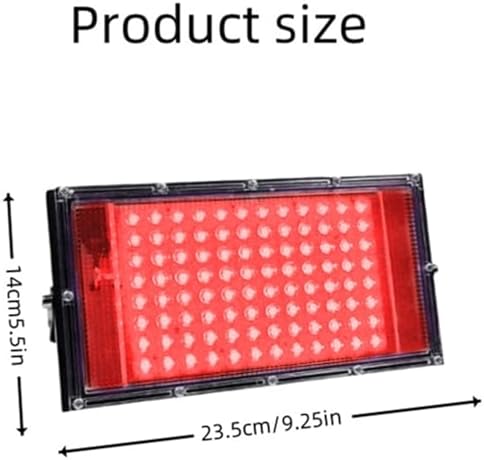 100W Red Light Therapy for Body, Face, Elite Grade LED Red Infrared Light Panel with Near-Infrared Light 660nm with 144 Beads, High Power Red Light Therapy Device at Home Ideal for Gifts (IP66) - Image 6