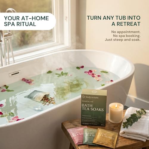 Body Restore Bath Tea Soaks Birthday Gift for Women & Men - Variety 3 Pack - Image 3