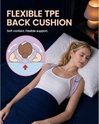 Women's Ice Silk Sleep Posture Corrector with Adjustable Straps - Image 5