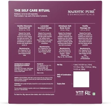 Majestic Pure Spa & Pamper Essential Oil Gift Set - Pack of 4 - Image 7