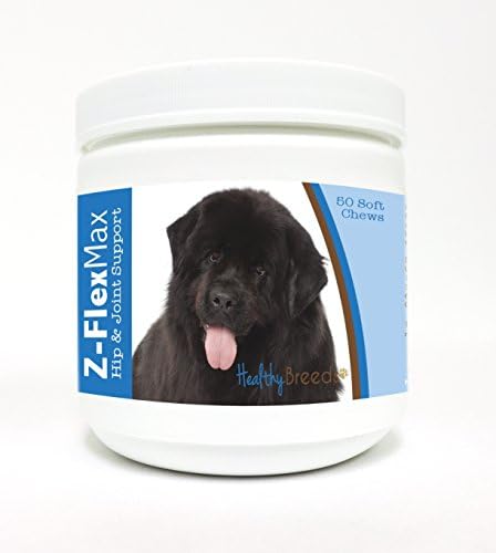 Healthy Breeds Newfoundland Z-Flex Max Hip and Joint Soft Chews 50 Count by HealthyBreeds