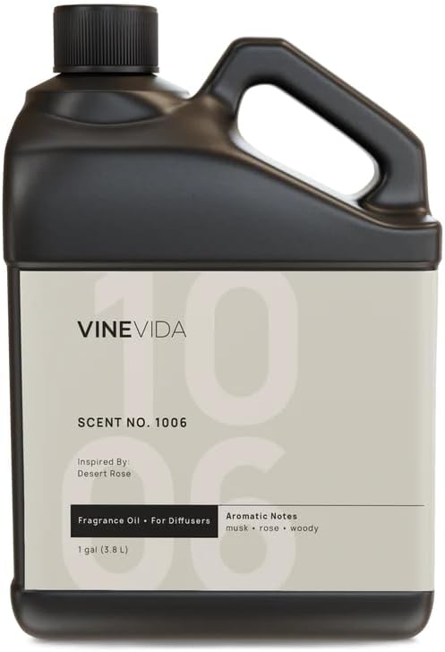 VINEVIDA 128oz Hotel Fragrance Collection - Cold Air Diffuser - Scent No.1006, Inspired by Fairmont by VINEVIDA