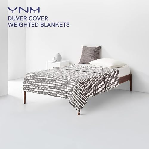 YnM Cotton Duvet Cover for Weighted Blankets (Penguin, 41''x60'') - Image 2