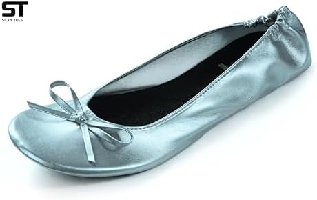 Foldable Flats for Women, Portable Ballet Shoes for Wedding &Travel Comfort - Image 3