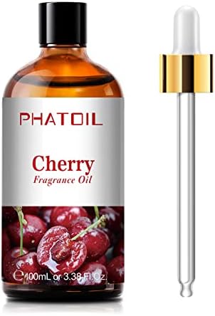 PHATOIL Cherry Fragrance Oil for Diffuser Aromatherapy 3.38FL.OZ by PHATOIL