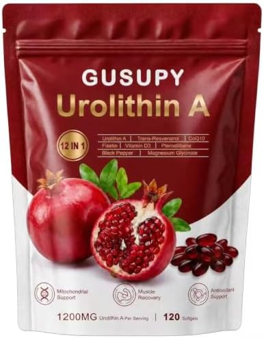 Urolithin A Complex Supplement Softgels, 120 Count by Pjammy