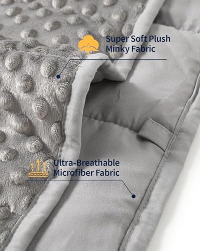 Mr. Sandman Weighted Blanket for Sleeping 3 lbs, 36 x 48 Inches - Image 3
