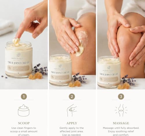 Outfield Organics True Joint Cream – 4-in-1 MSM Cream for Joint Pain with Magnesium,Arnica, Lavender & Frankincense,Non-Greasy Massage (1) - Image 5