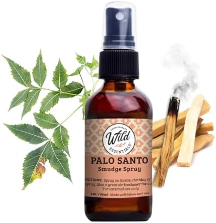 Wild Essentials All Natural Essential Oil Sprays, 2 Ounce, 60ml, Organic Witch Hazel, Aromatherapy, Made in USA by WildEssentials