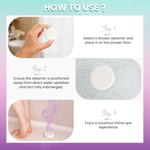 BodyRefresh Shower Steamers Aromatherapy 8 Pack - Birthday Gifts for Women Mom Wifr Sister Girlfriend, Shower Bombs for Stress Relief, Self Care Home Spa Gifts for Women - Image 6