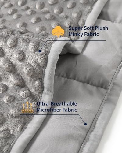 Mr. Sandman Weighted Blanket for Adults, Full Size 10 lbs, 48 x 72 Inches - Image 3