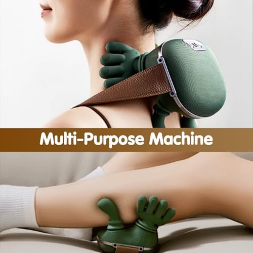 Upgraded Siasoo Neck Massager With Heat-Wireless Portable Shiatsu Neck and Shoulder Deep Tissue 4D Kneading Back Massage With Fingers,Simulated Human Hand Design Muscle Relax Hand Massager Gifts - Image 5