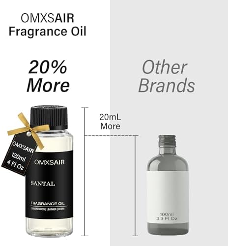 Santal-Inspired Diffuser Oil & Home Luxury Fragrance Scents - 120ml/4 fl oz - Image 3